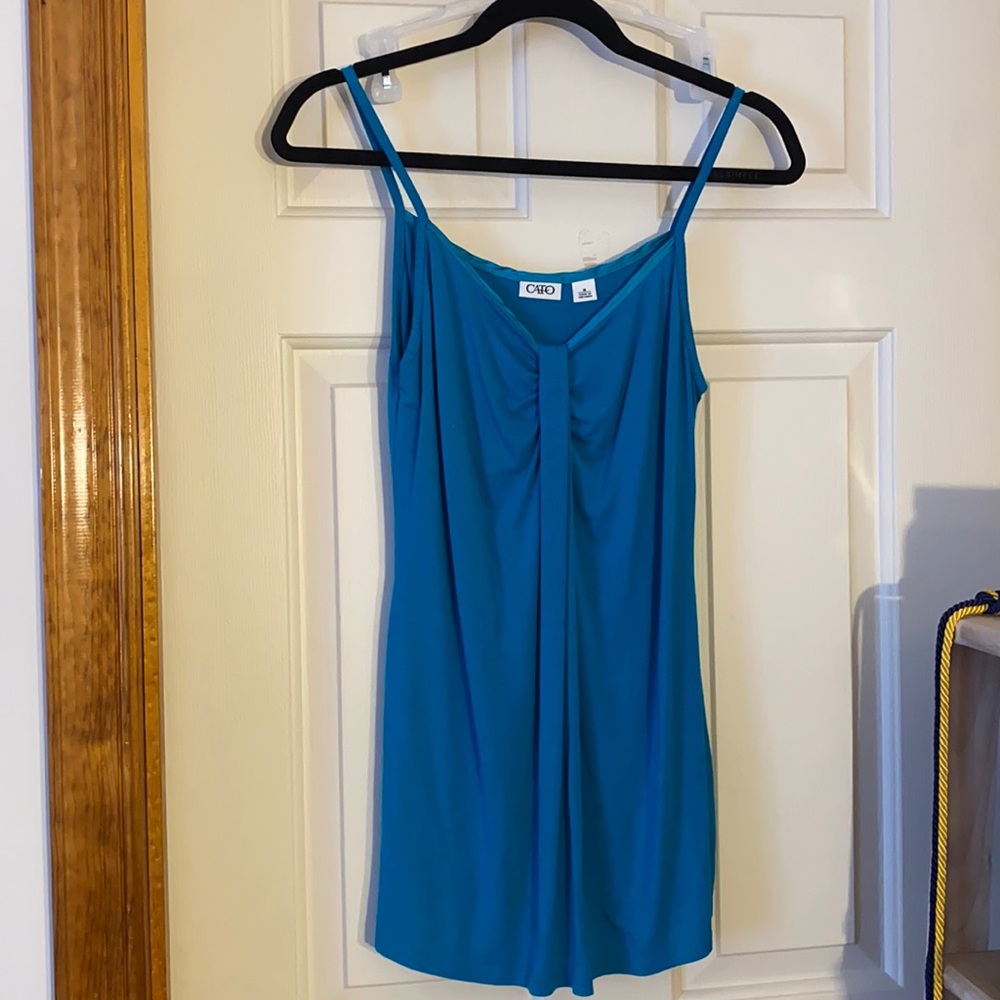 Satin Trim Camisole Top